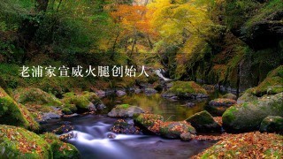 老浦家宣威火腿创始人 老浦家宣威火腿创始人
