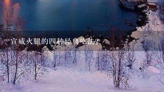 宣威火腿的四种经典吃法? 宣威火腿的四种经典吃法?