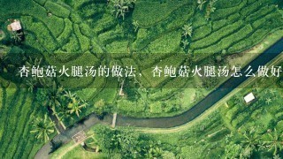 杏鲍菇火腿汤的做法,杏鲍菇火腿汤怎么做好吃 杏鲍菇火腿汤的做法,杏鲍菇火腿汤怎么做好吃