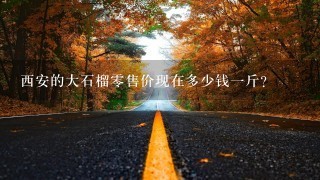 西安的大石榴0售价现在多少钱1斤? 西安的大石榴0售价现在多少钱1斤?