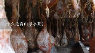 什么是青山绿水茶? 什么是青山绿水茶?