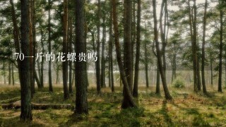 701斤的花螺贵吗 701斤的花螺贵吗