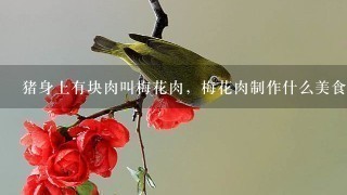 猪身上有块肉叫梅花肉,梅花肉制作什么美食最适合? 猪身上有块肉叫梅花肉,梅花肉制作什么美食最适合?