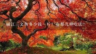 丽江3文鱼多少钱1斤?有那几种吃法? 丽江3文鱼多少钱1斤?有那几种吃法?