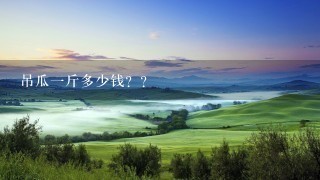 吊瓜1斤多少钱?? 吊瓜1斤多少钱??