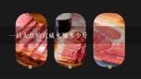 一只大点的宣威火腿多少斤,有谁知道宣威火腿吗?宣威火腿好吃吗?
