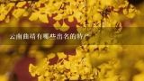 云南曲靖有哪些出名的特产