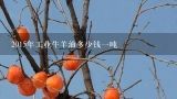 2015年工业牛羊油多少钱一吨,想知道羊油的价格，每吨多少钱？有哪些用途？
