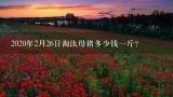 2020年2月26日淘汰母猪多少钱一斤？小猪多少一斤？