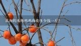 北海的本地鸡鸡肉卖多少钱一斤？贵州六盘水盘县本地鸡价格是多少钱一斤？