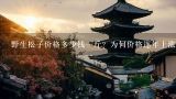 野生松子价格多少钱一斤？为何价格逐年上涨？松子价格多少钱一斤