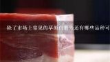 除了市场上常见的草原白蘑外还有哪些品种可以作为替代品供人们食用？它们与原产地相比有哪些区别以及优缺点？