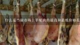 什么是当前市场上羊驼肉的最高和最低价格范围？