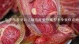 如果你想要自己制作蜂蜜你需要多少蜜蜂或蜂巢数量？