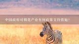 中国政府对棉花产业有何政策支持措施？