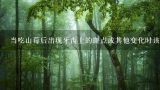 当吃山莓后出现牙齿上的斑点或其他变化时该怎么办？