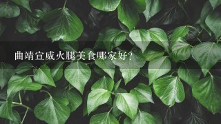 曲靖宣威火腿美食哪家好? 曲靖宣威火腿美食哪家好?