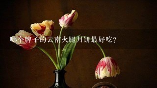 哪个牌子的云南火腿月饼最好吃? 哪个牌子的云南火腿月饼最好吃?