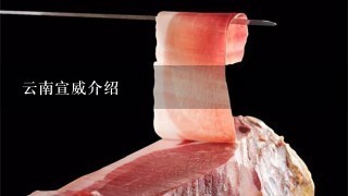 云南宣威介绍 云南宣威介绍