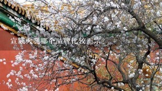 宣威火腿哪个品牌比较正宗? 宣威火腿哪个品牌比较正宗?