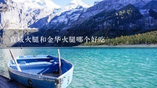 宣威火腿和金华火腿哪个好吃 宣威火腿和金华火腿哪个好吃