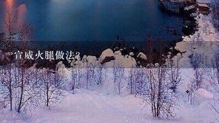 宣威火腿做法? 宣威火腿做法?