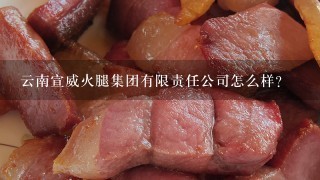 云南宣威火腿集团有限责任公司怎么样? 云南宣威火腿集团有限责任公司怎么样?