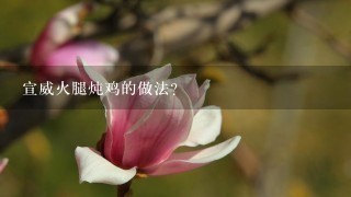 宣威火腿炖鸡的做法? 宣威火腿炖鸡的做法?