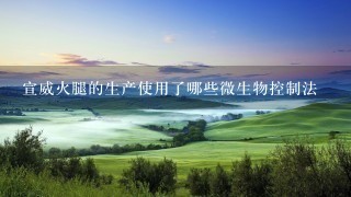 宣威火腿的生产使用了哪些微生物控制法 宣威火腿的生产使用了哪些微生物控制法