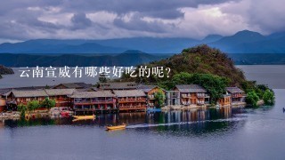 云南宣威有哪些好吃的呢? 云南宣威有哪些好吃的呢?