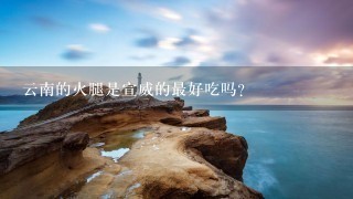 云南的火腿是宣威的最好吃吗? 云南的火腿是宣威的最好吃吗?