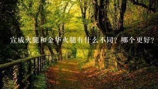 宣威火腿和金华火腿有什么不同?哪个更好? 宣威火腿和金华火腿有什么不同?哪个更好?