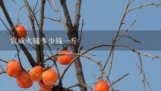 宣威火腿多少钱一斤 宣威火腿多少钱一斤
