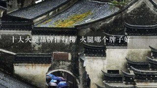 十大火腿品牌排行榜 火腿哪个牌子好 十大火腿品牌排行榜 火腿哪个牌子好