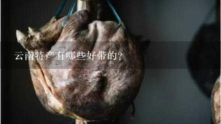 云南特产有哪些好带的? 云南特产有哪些好带的?