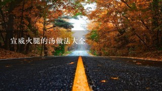 宣威火腿的汤做法大全 宣威火腿的汤做法大全