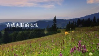 宣威火腿的吃法 宣威火腿的吃法