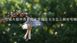 宣威火腿炒香干的家常做法大全怎么做好吃视频 宣威火腿炒香干的家常做法大全怎么做好吃视频