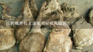 昆明哪里有老浦家买宣威火腿的?? 昆明哪里有老浦家买宣威火腿的??