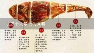 世界十大最贵的火腿 世界十大最贵的火腿
