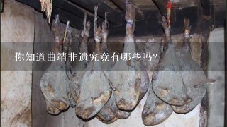 你知道曲靖非遗究竟有哪些吗? 你知道曲靖非遗究竟有哪些吗?