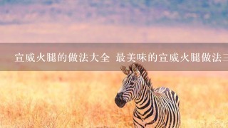 宣威火腿的做法大全 最美味的宣威火腿做法三则分享 宣威火腿的做法大全 最美味的宣威火腿做法三则分享