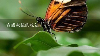 宣威火腿的吃法 宣威火腿的吃法