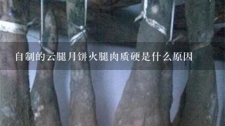 自制的云腿月饼火腿肉质硬是什么原因 自制的云腿月饼火腿肉质硬是什么原因