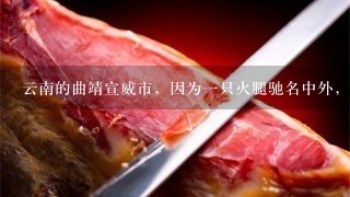 云南的曲靖宣威市,因为一只火腿驰名中外,这到底是怎么一回事? 云南的曲靖宣威市,因为一只火腿驰名中外,这到底是怎么一回事?