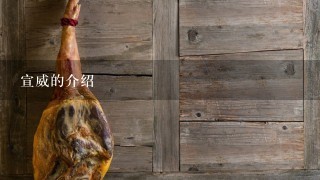 宣威的介绍 宣威的介绍