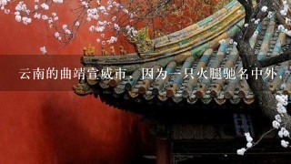 云南的曲靖宣威市,因为一只火腿驰名中外,这到底是 云南的曲靖宣威市,因为一只火腿驰名中外,这到底是