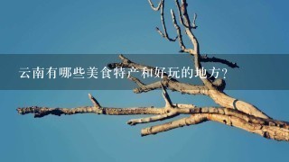 云南有哪些美食特产和好玩的地方? 云南有哪些美食特产和好玩的地方?