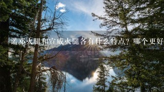 诺邓火腿和宣威火腿各有什么特点?哪个更好?和金华火腿区别呢? 诺邓火腿和宣威火腿各有什么特点?哪个更好?和金华火腿区别呢?
