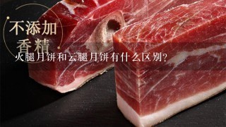火腿月饼和云腿月饼有什么区别? 火腿月饼和云腿月饼有什么区别?